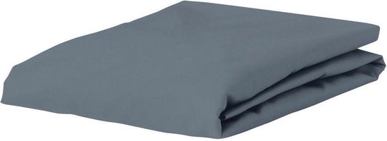 Essenza Premium Percale Hoeslaken 120 x 200 cm - Blauw