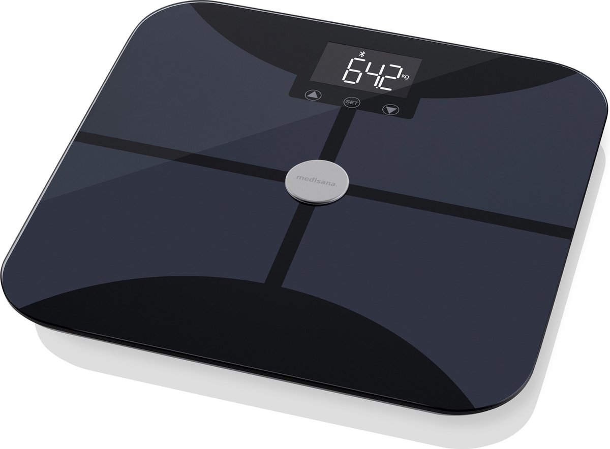 Medisana Lichaamsanalyseweegschaal Bs 652 Connect Wifi En Bluetooth - Zwart