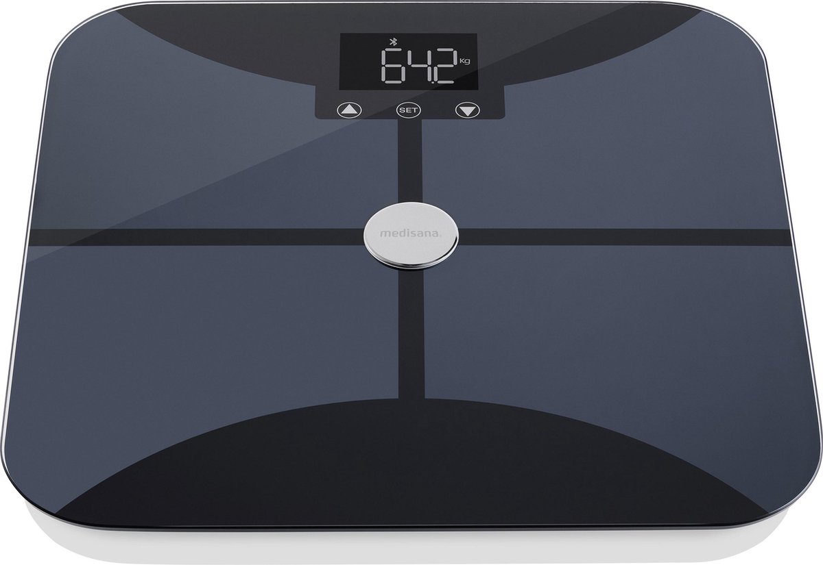 Medisana Lichaamsanalyseweegschaal Bs 652 Connect Wifi En Bluetooth - Zwart