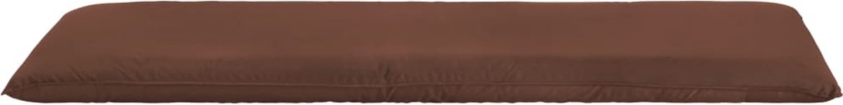 Vidaxl Ligstoel Inklapbaar Oxford Stof - Bruin