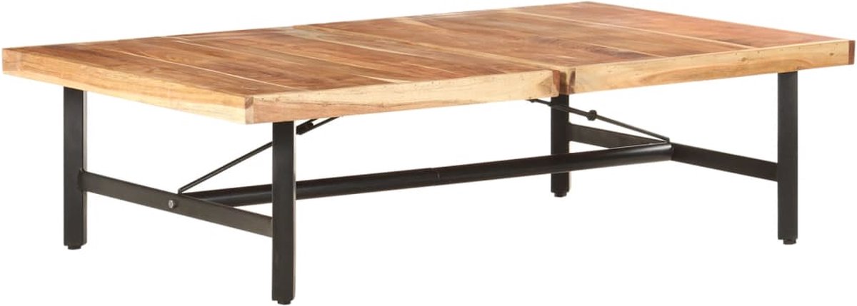 Vidaxl Salontafel 142x90x42 Cm Massief Acaciahout - Bruin