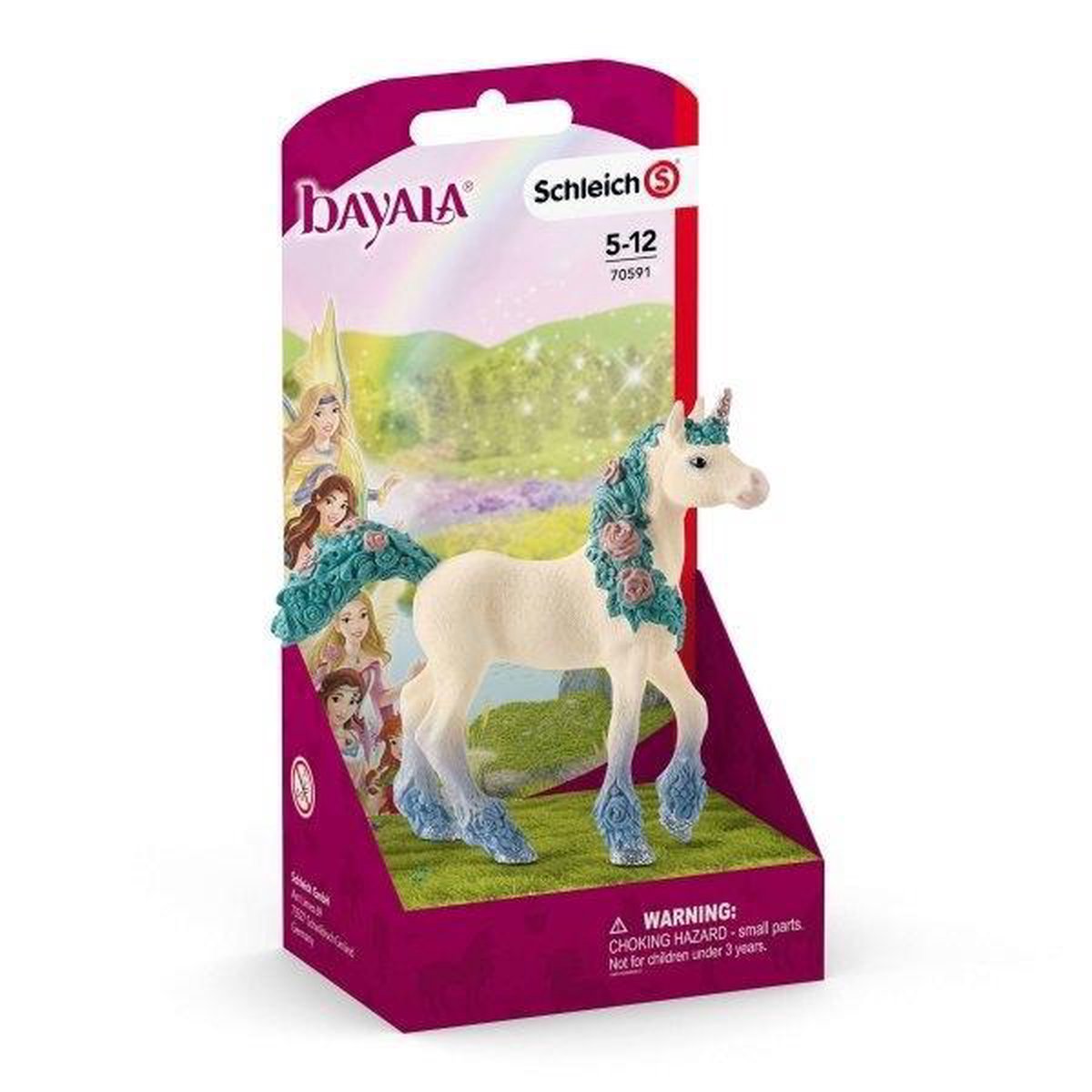 Schleich 70591 Bloemen Eenhoorn Veulen