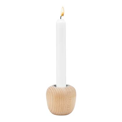 Stelton Ora Kandelaar Small - Beech Wood - Bruin