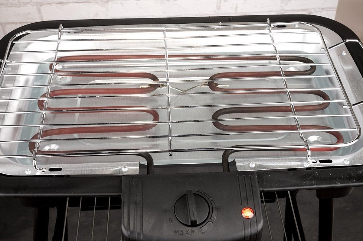 Alpina Bbq - Elektrisch - 2-in-1 - Binnen En Buiten - 2000w - Zwart