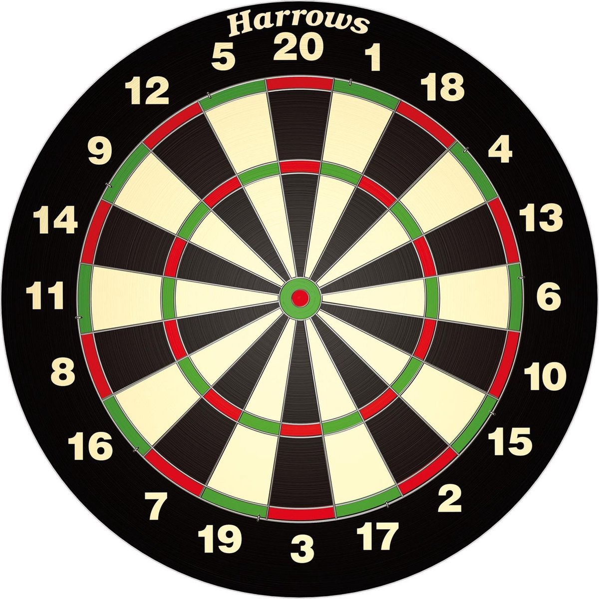 Dartbord Harrows World Champion 45 Cm - Sportief Spelen - Darten/darts - Dartborden Voor Kinderen En Volwassenen