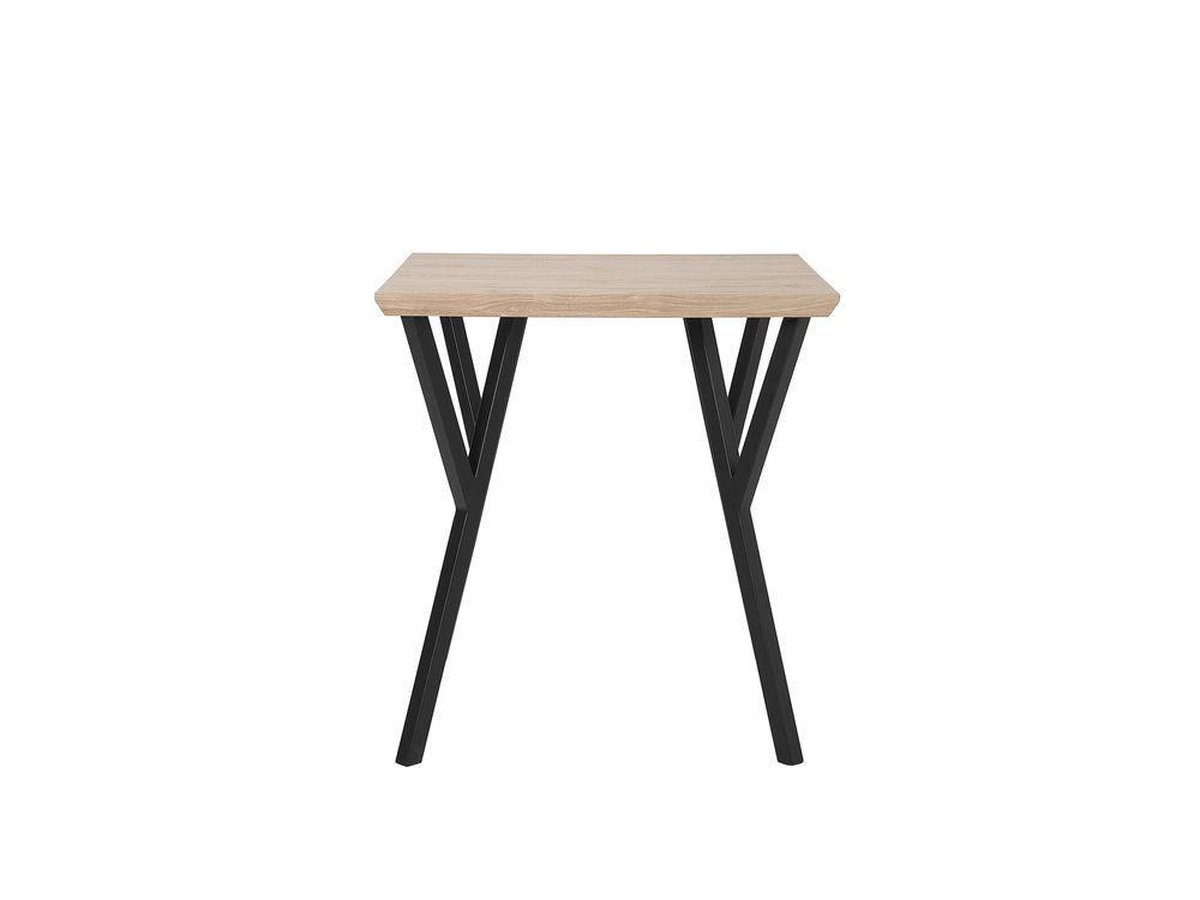 Beliani Bravo - Eettafel-lichte Houtkleur-mdf - Bruin