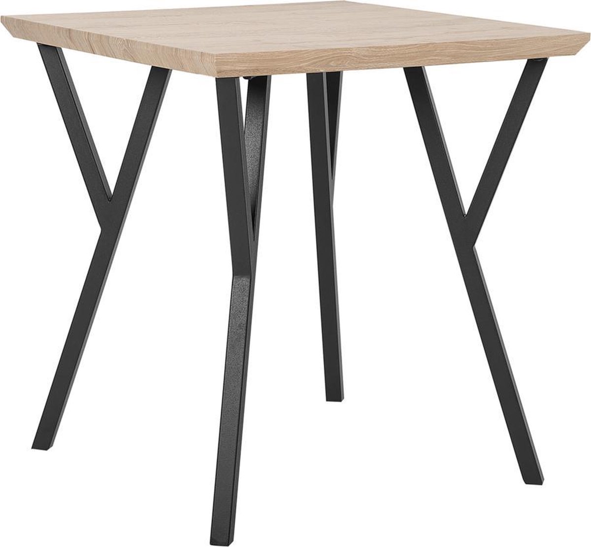 Beliani Bravo - Eettafel-lichte Houtkleur-mdf - Bruin