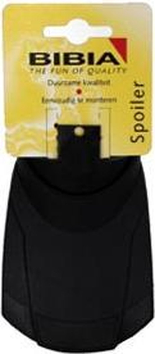 Bibia Voorspatlap Sportspoiler Stadsfiets 5,5 Cm - Zwart