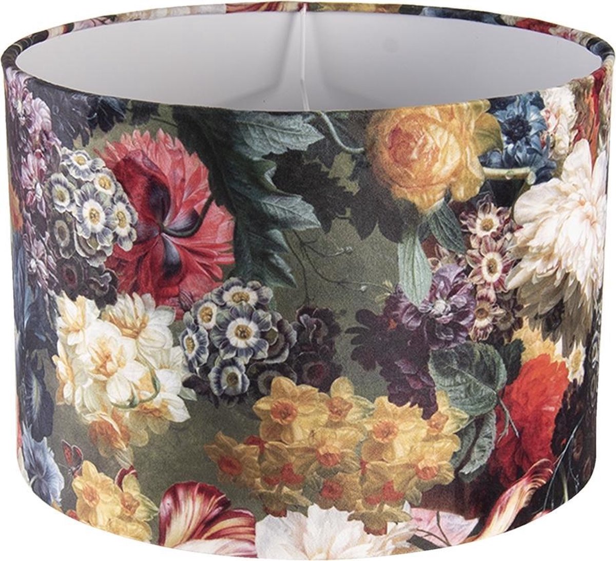 Clayre & Eef Lampenkap Ø 34x24cm - Zwart