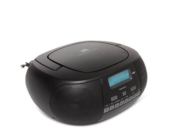 Nikkei - Nprd58bk - Portable Dab+ Radio/cd-speler Met Usb-poort - - Zwart