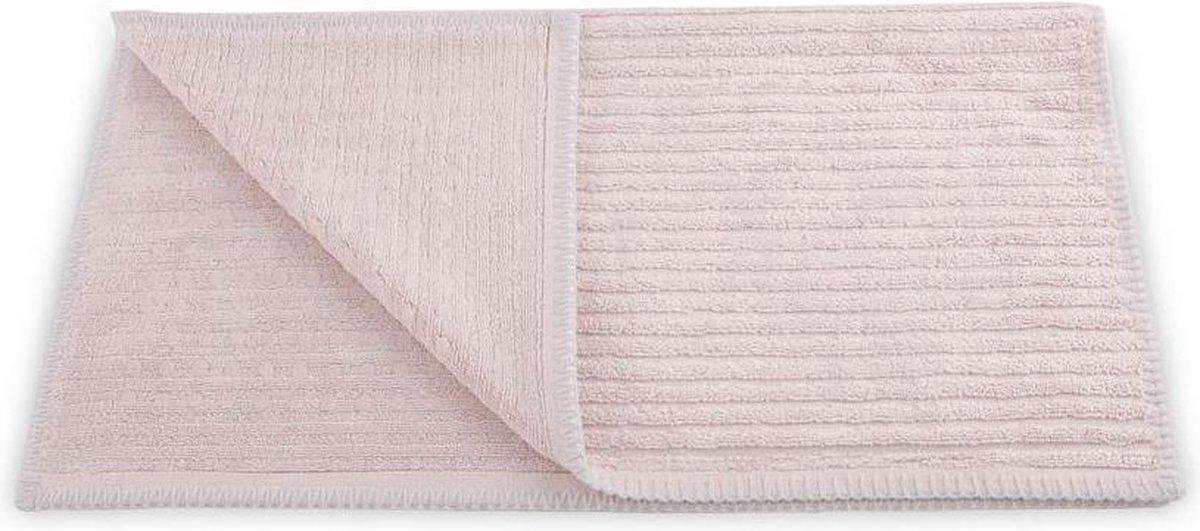 Heckett & Lane Heckett Lane Bidetmat Bamboo - Rosewater - 60x60cm - Roze