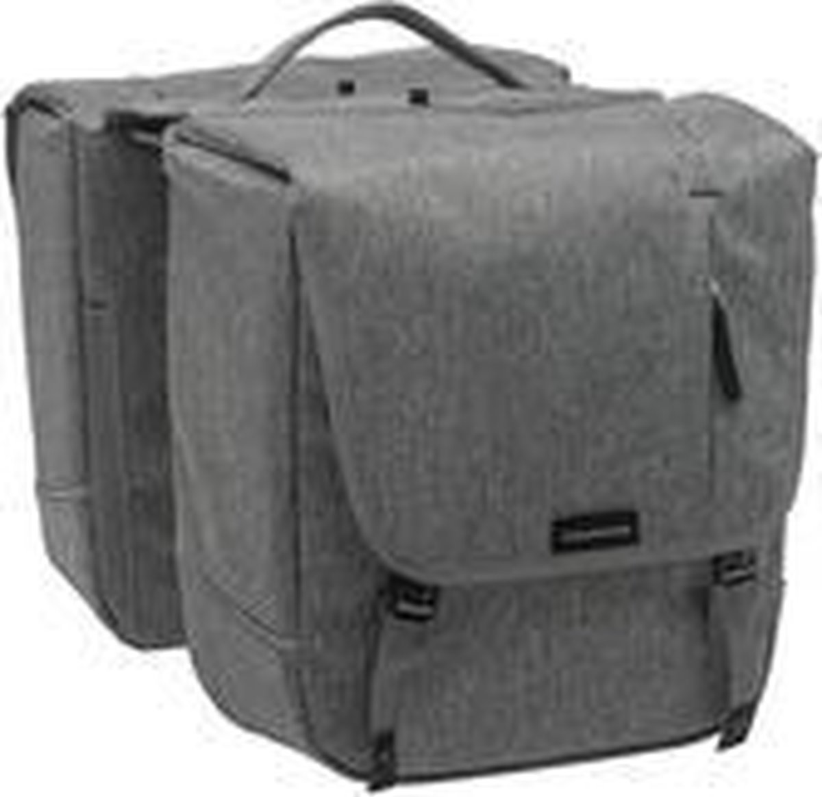 New Looxs Dubbele Fietstas Nova Detachable 32 Liter - Zwart