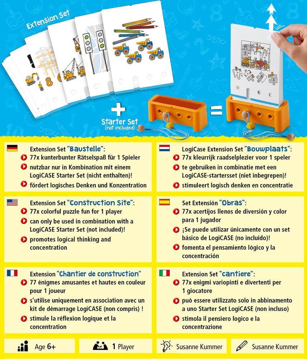 HABA Logicase Uitbreidingsset ?-Bouwplaats