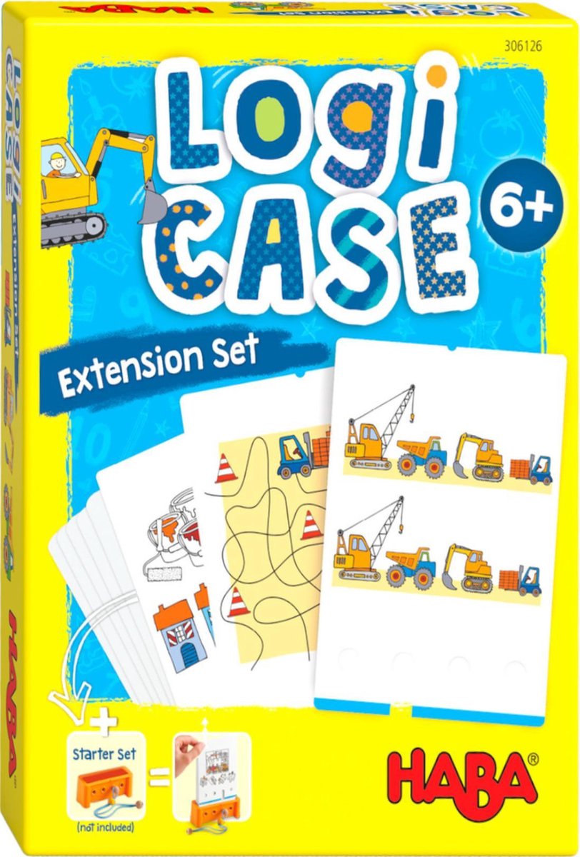 HABA Logicase Uitbreidingsset ?-Bouwplaats