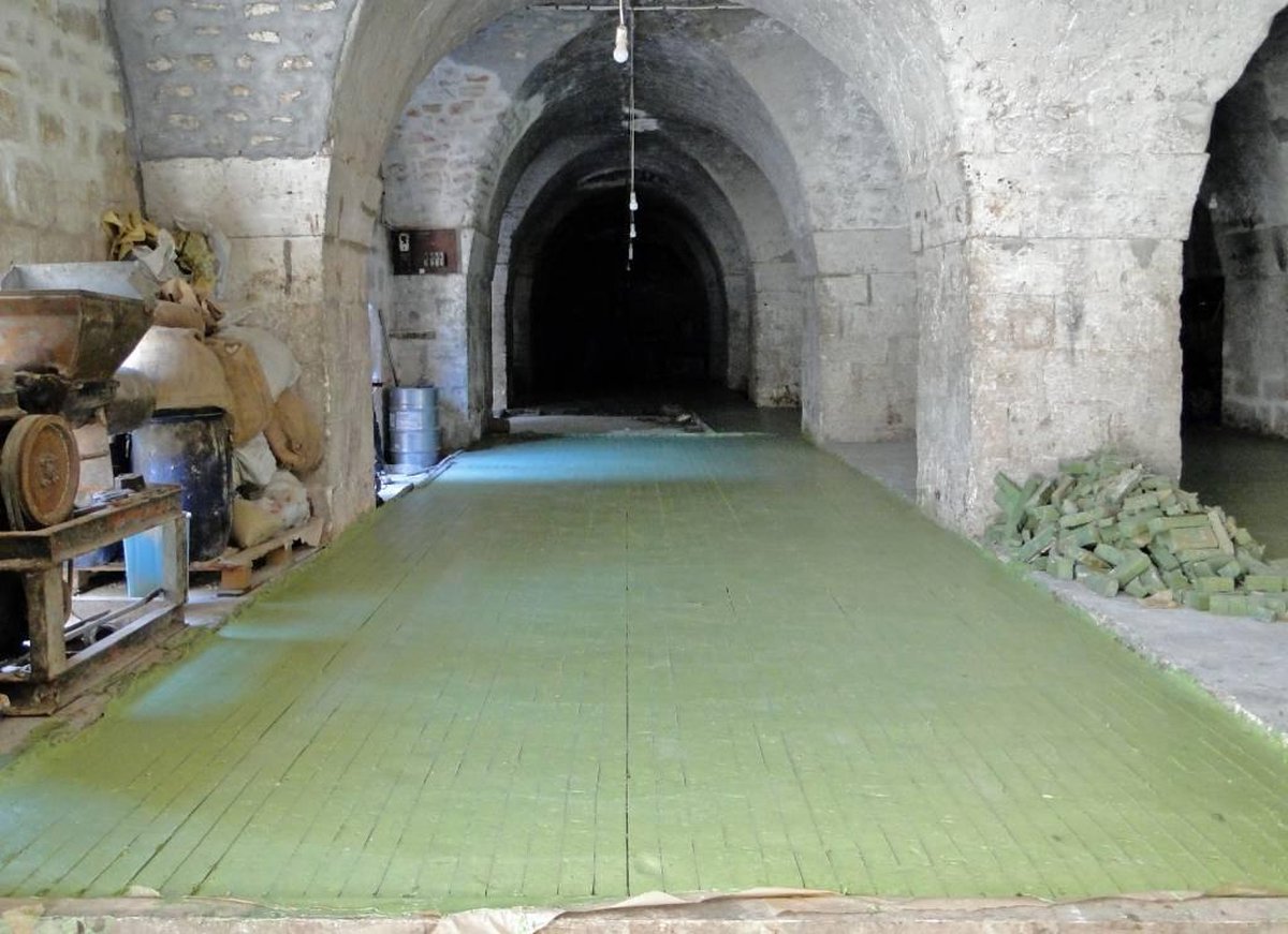 Najel Handzeep Aleppo/laurier Unisex 190 Gram - Olijf