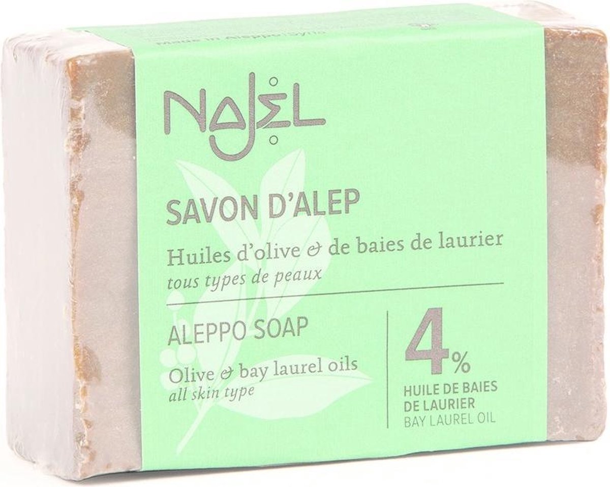 Najel Handzeep Aleppo/laurier Unisex 150 Gram - Olijf