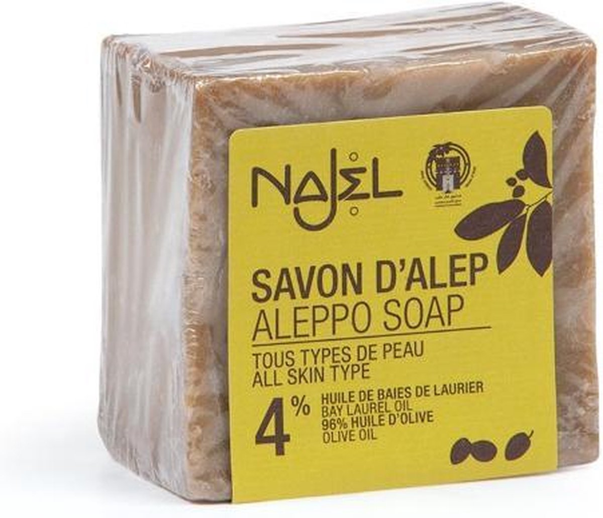 Najel Handzeep Aleppo/laurier Unisex 150 Gram - Olijf
