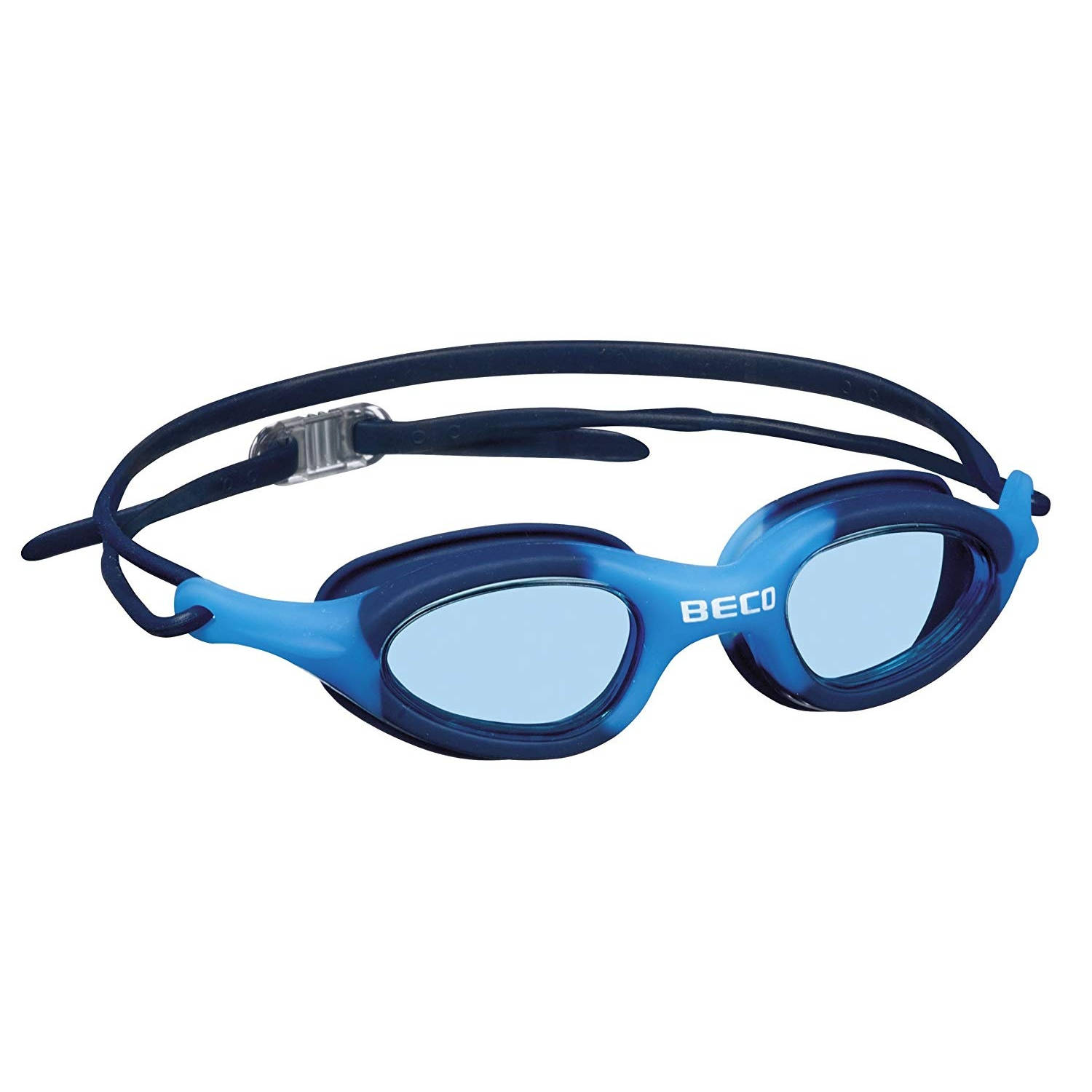 Beco Zwembril Biarritz Polycarbonaat Junior Marine/ - Blauw