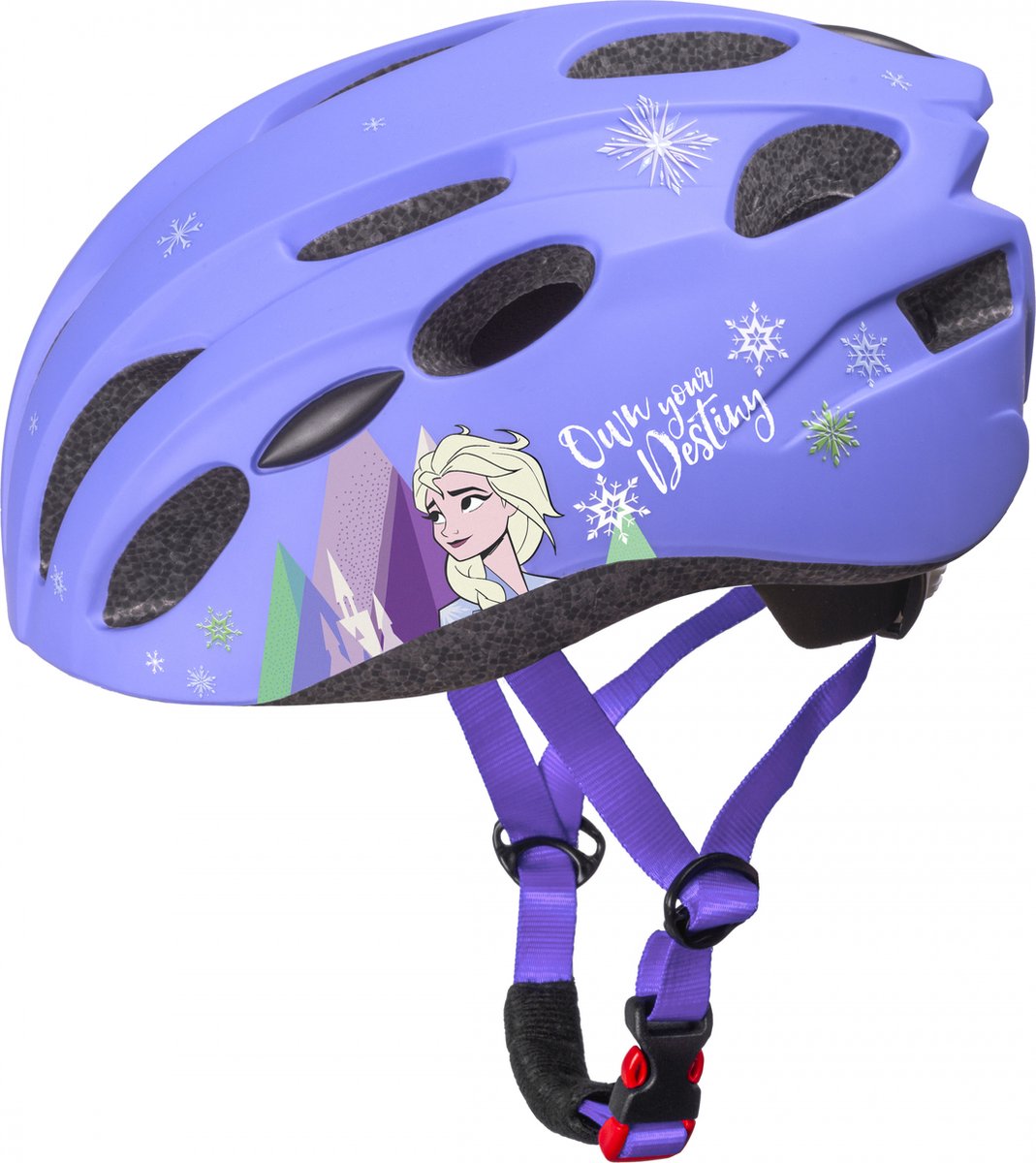 Disney Fietshelm Frozen 2 Junior Lila Maat 52-56 Cm - Paars