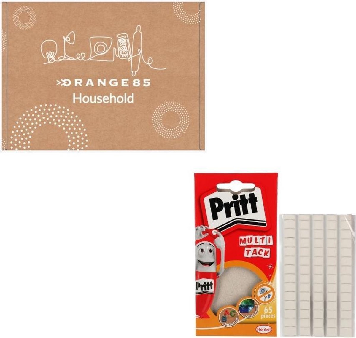 Pritt Dubbelzijdige - Kleefpads - Poster - Buddies - Klevend - Hoekjes - Posters - Decoratie - Ophangen