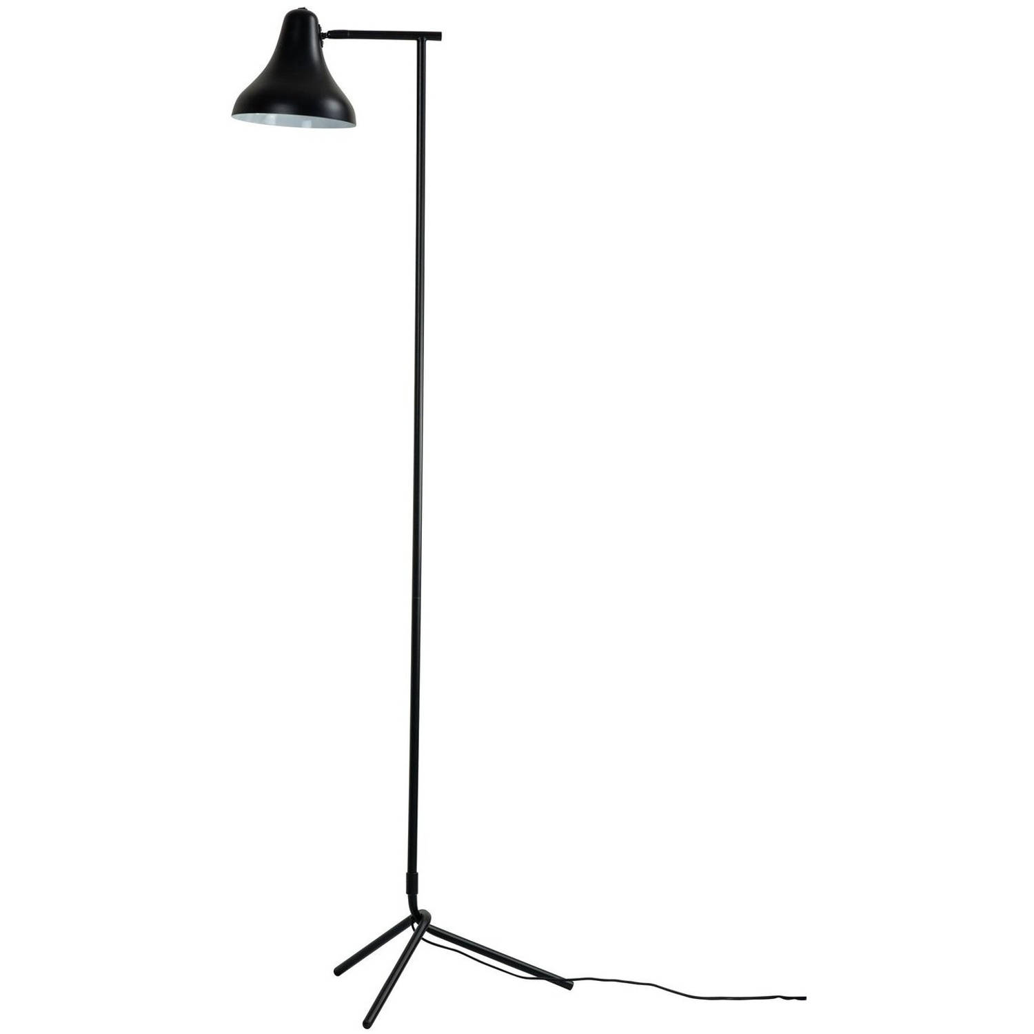 Dyberg Larsen Staande Lamp Tokyo E27 Led 155 Cm 60 W - Zwart