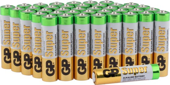 GP Super Alkaline Aaa-batterijen 1,5v
