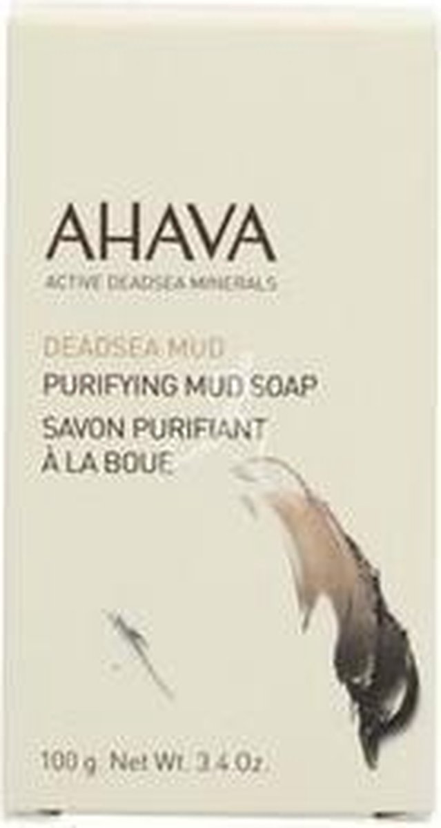 Ahava Zeep Deadsea Mud 100 Gram - Grijs