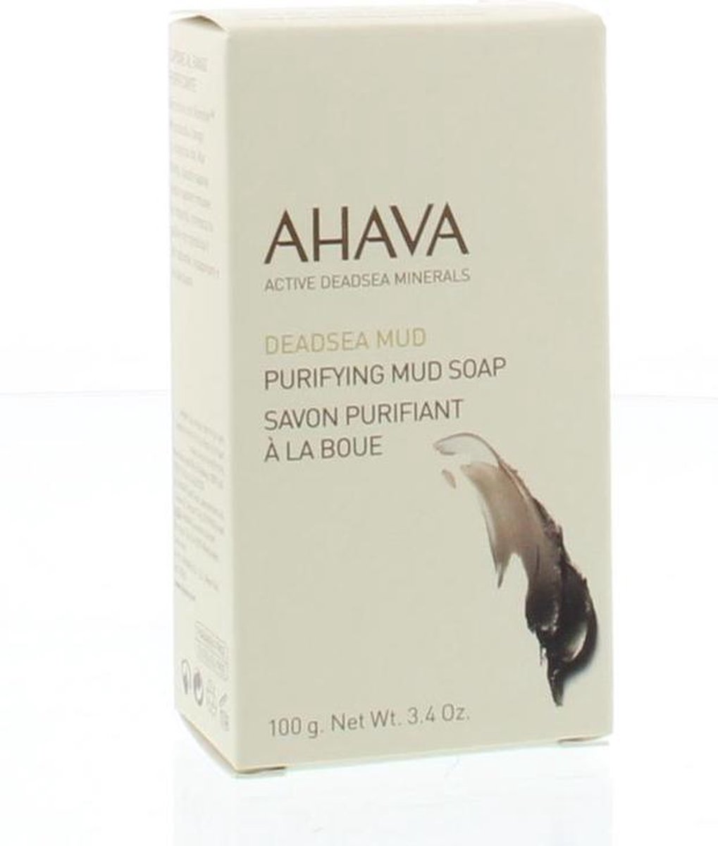 Ahava Zeep Deadsea Mud 100 Gram - Grijs