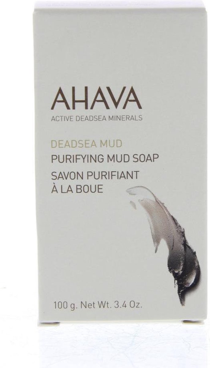 Ahava Zeep Deadsea Mud 100 Gram - Grijs