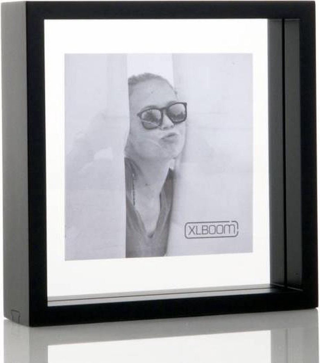 XLBoom Square Floating Box Fotolijst - Zwart