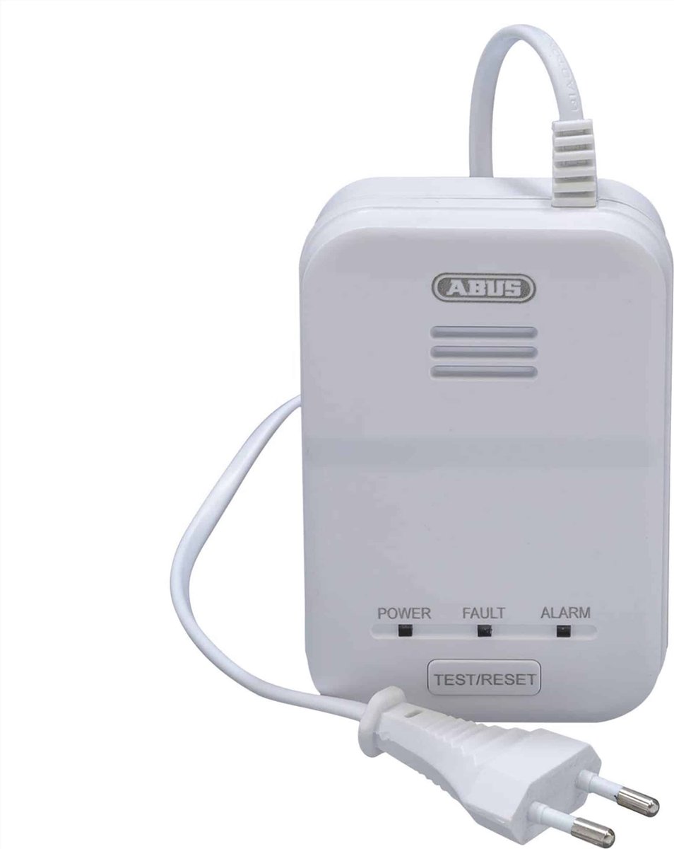 Abus Gwm100me Gasmelder Aardgas - Wit