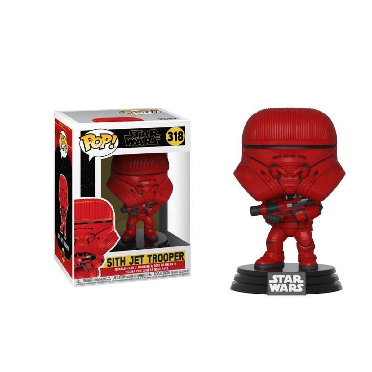Funko Pop! Star Wars: The Rise Of Skywalker - Sith Jet Trooper 9 Cm