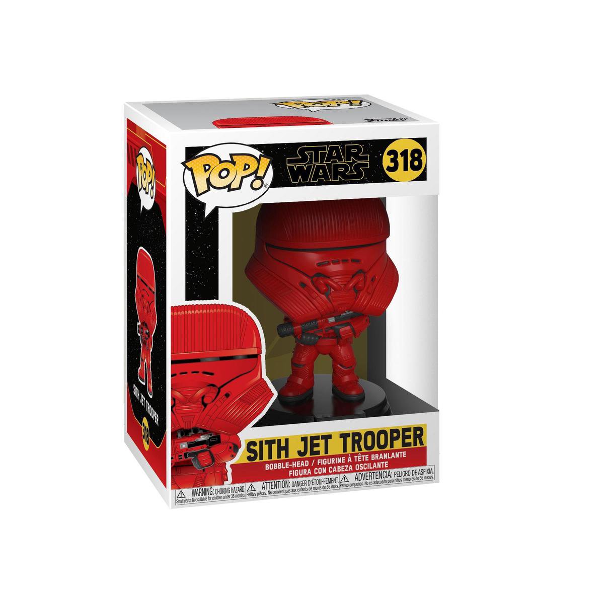 Funko Pop! Star Wars: The Rise Of Skywalker - Sith Jet Trooper 9 Cm