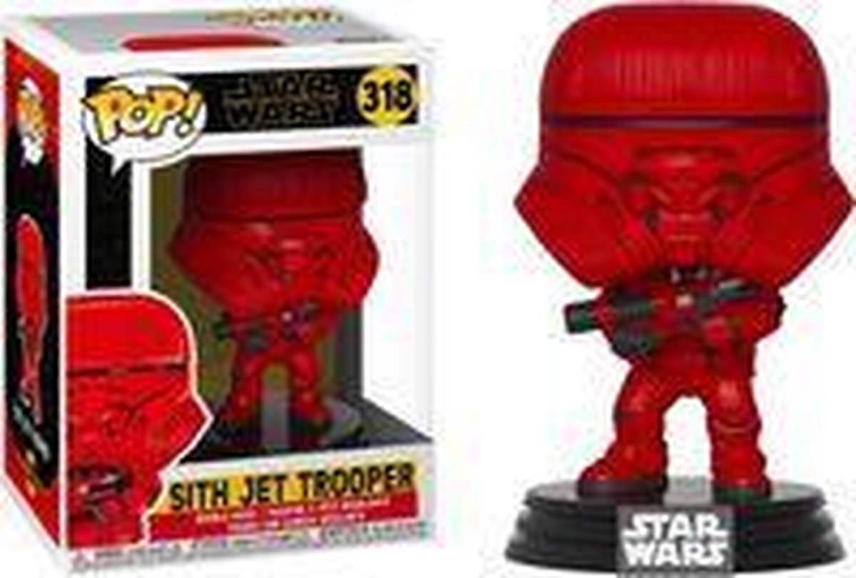 Funko Pop! Star Wars: The Rise Of Skywalker - Sith Jet Trooper 9 Cm