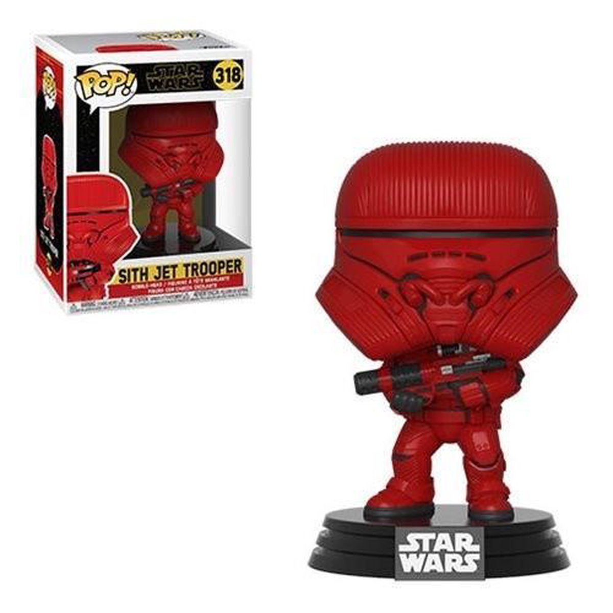 Funko Pop! Star Wars: The Rise Of Skywalker - Sith Jet Trooper 9 Cm