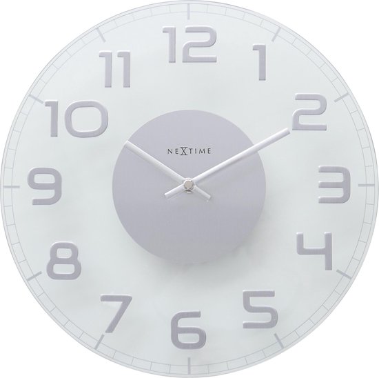 Nextime Classy Round Wandklok Ø 30 cm