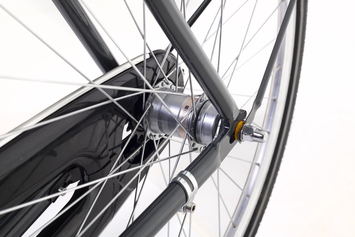 Amigo Transportfiets Heren Forest 28 Inch 58 Cm Heren 3v Terugtraprem Antraciet