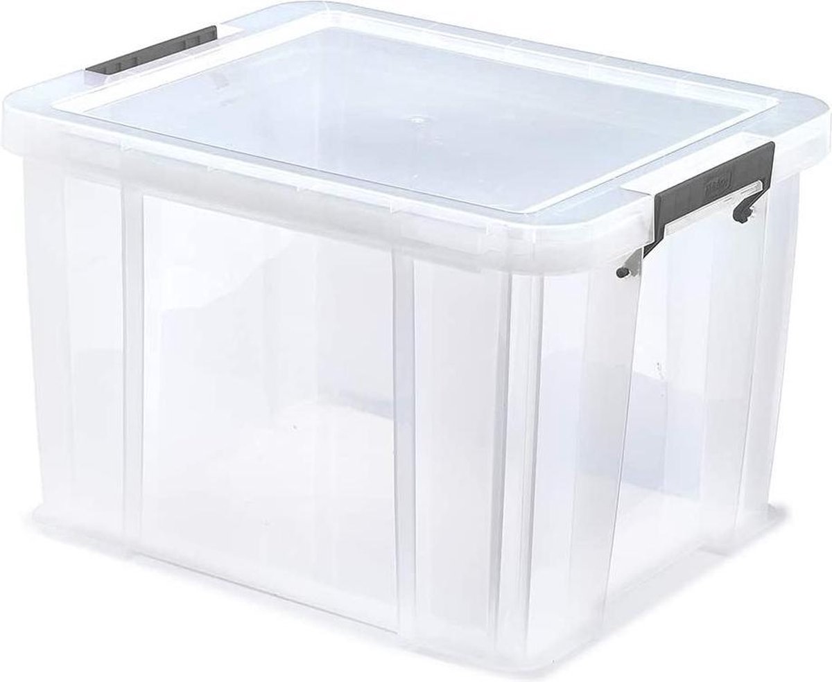 Whitefurze Opbergbox Allstore 36 Liter 48 X 38 Cm Polypropyleen