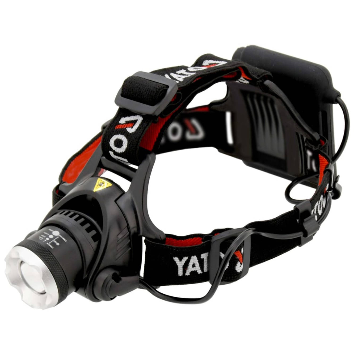 YATO Hoofdlamp Cree Xm-l2 10 W - Zwart