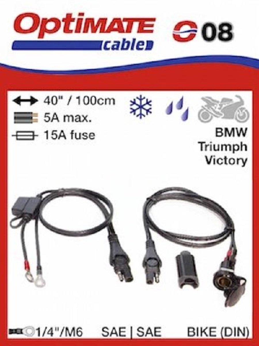 Optimate Verlengkabel Din-ingang Vast 08