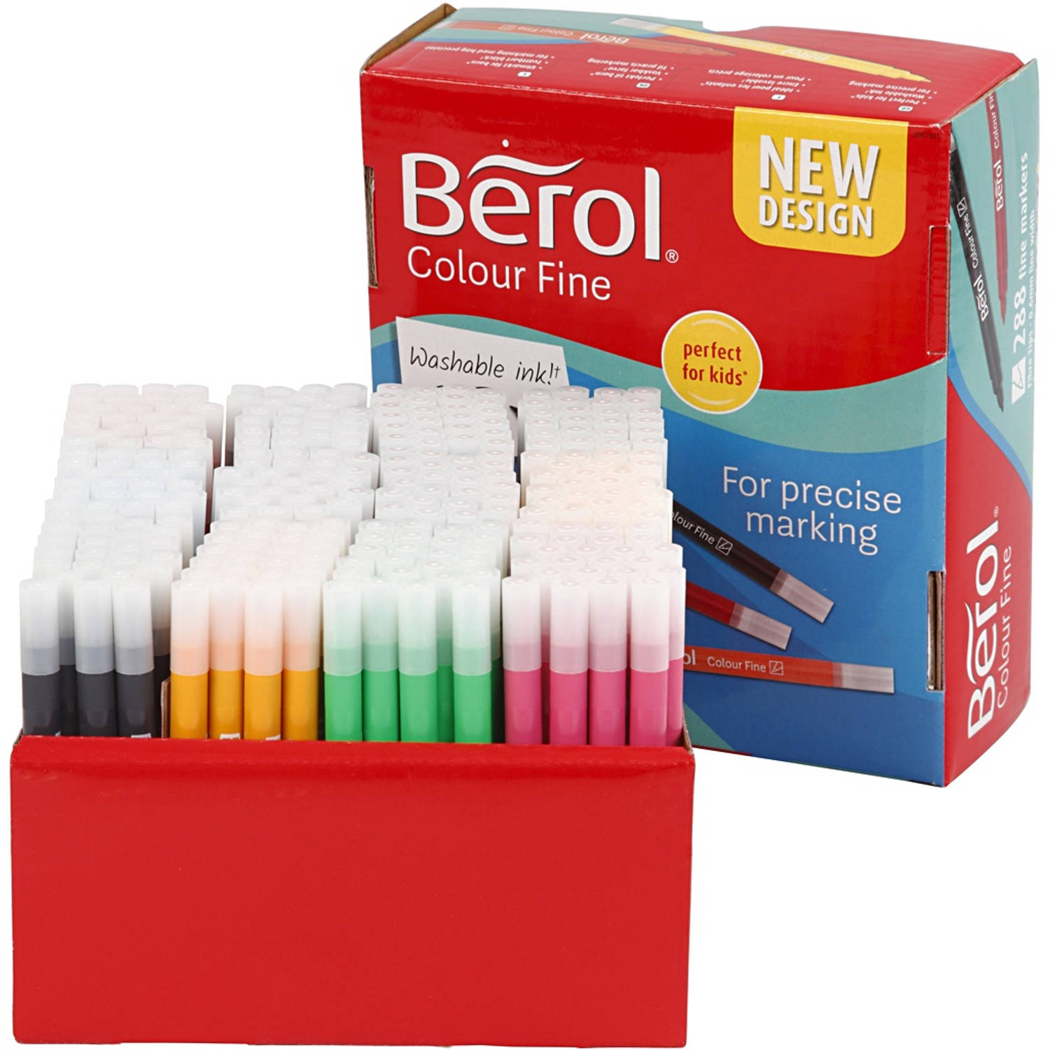 Berol Stiften Colourfine 288 Stuks Multicolor