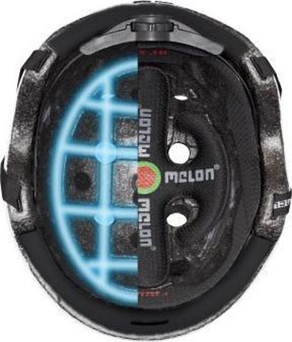 Partychimp Fietshelm Urban Active Pop Ants Mt 46 - 52 Cm - Wit