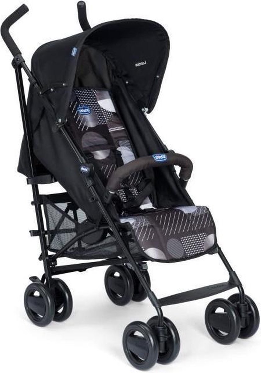 Chicco London Up Wandelwagen Met Haak - Black Matrix - Negro