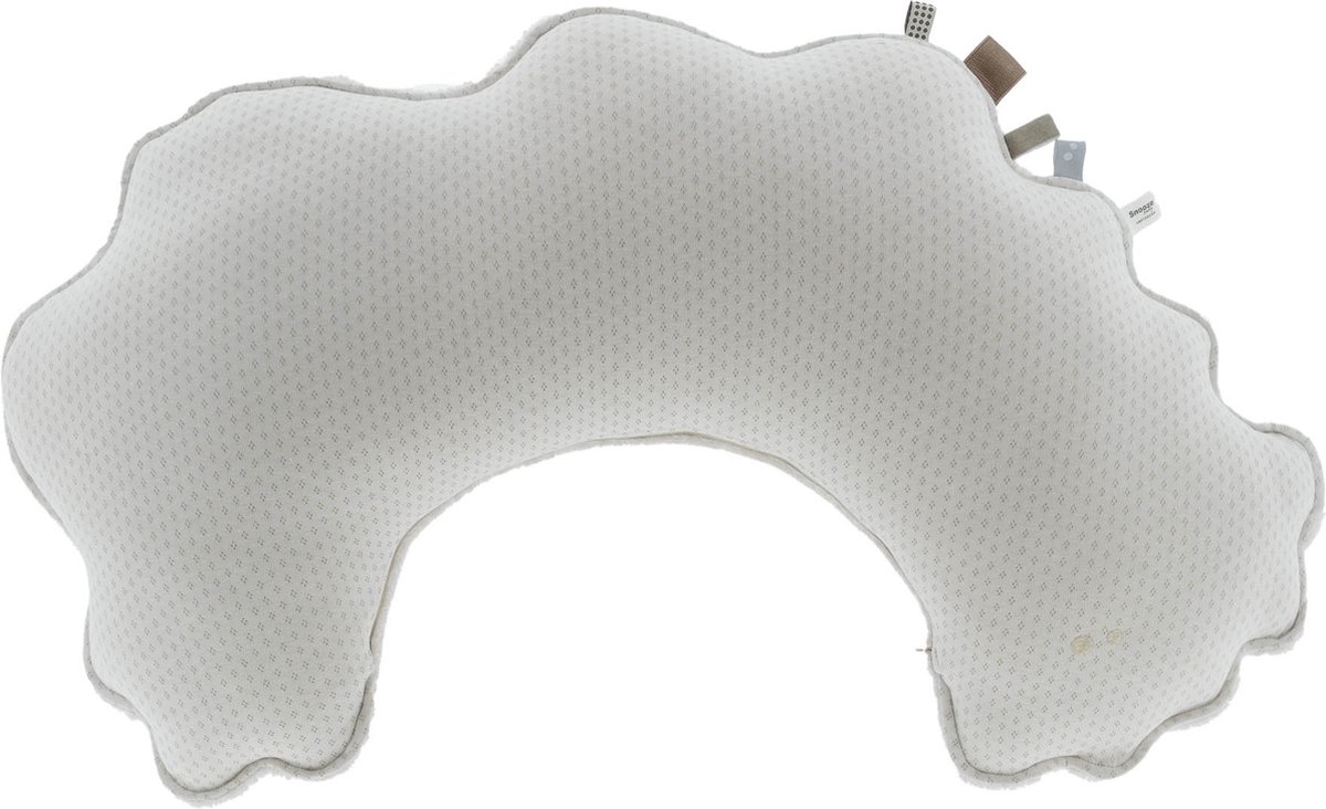 Snoozebaby Voedingskussen Stone 75 X 20 Cm Polykatoen Beige - Bruin