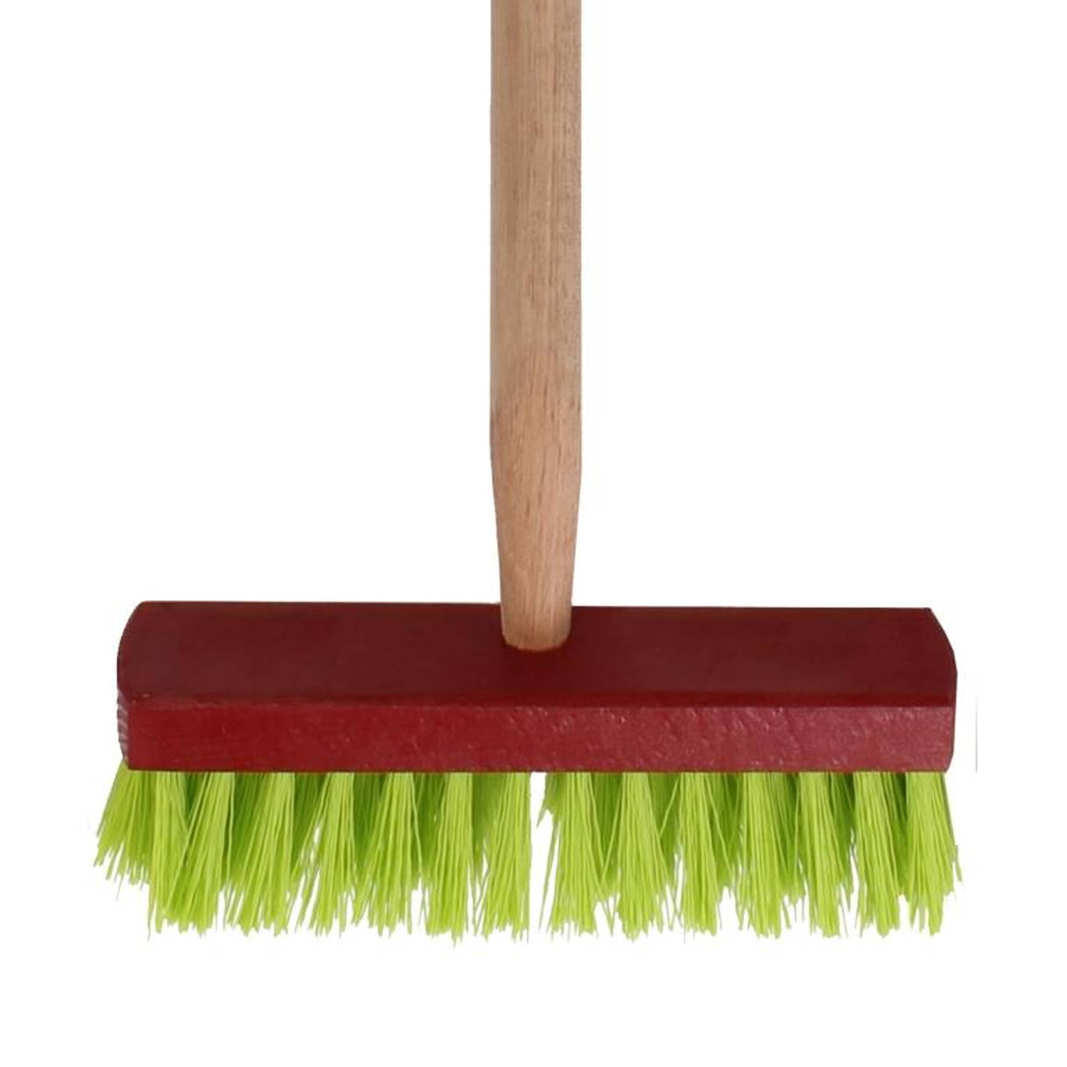 Talen Tools - Kinderbezem -/groen - 80 Cm - Compleet - Rood