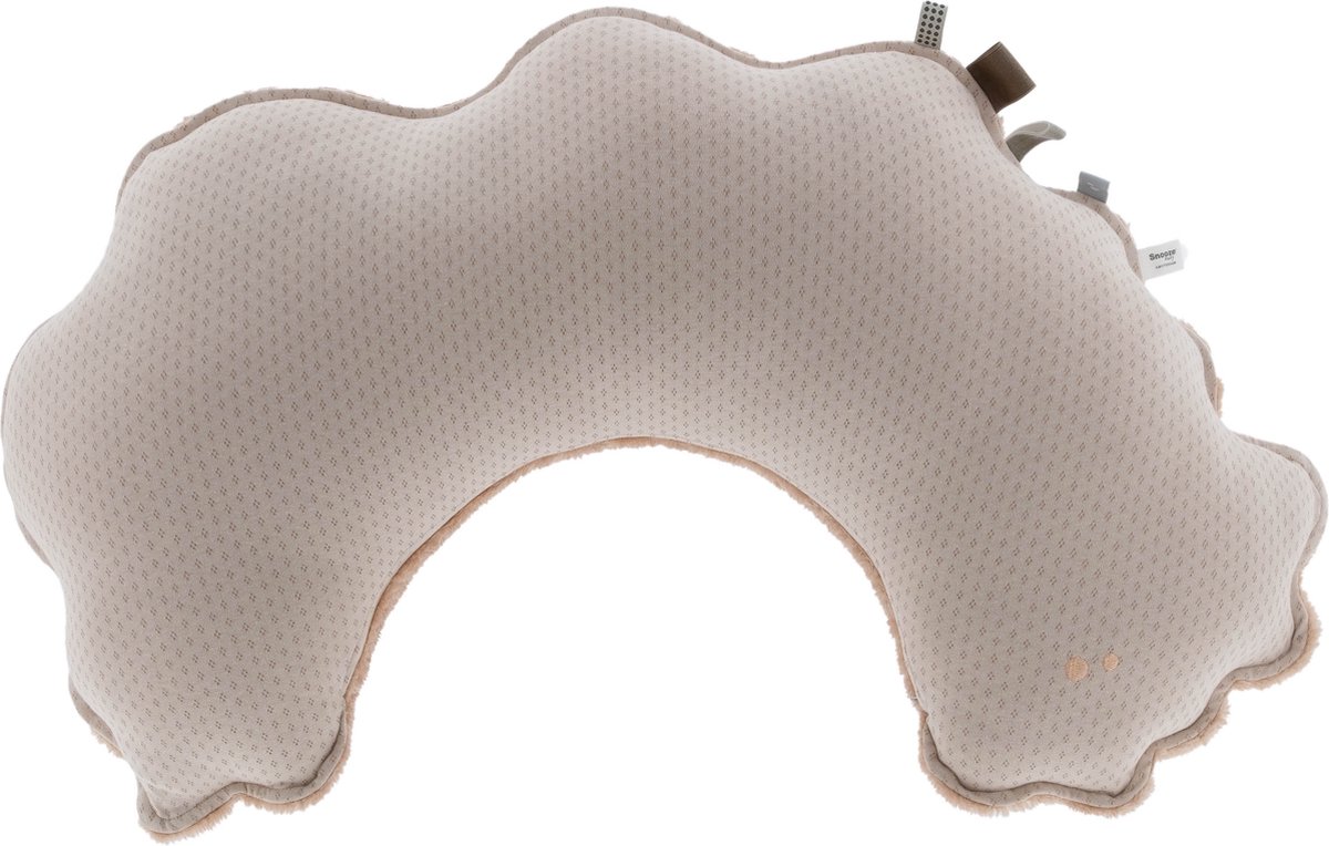 Snoozebaby Voedingskussen Milky Rust 75 X 20 Cm Katoen - Bruin