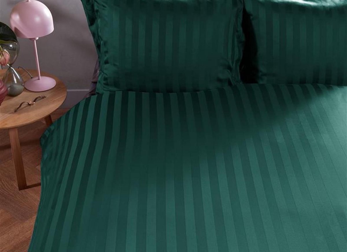 Beddinghouse Shine Dekbedovertrek 140 x 220 cm - Groen