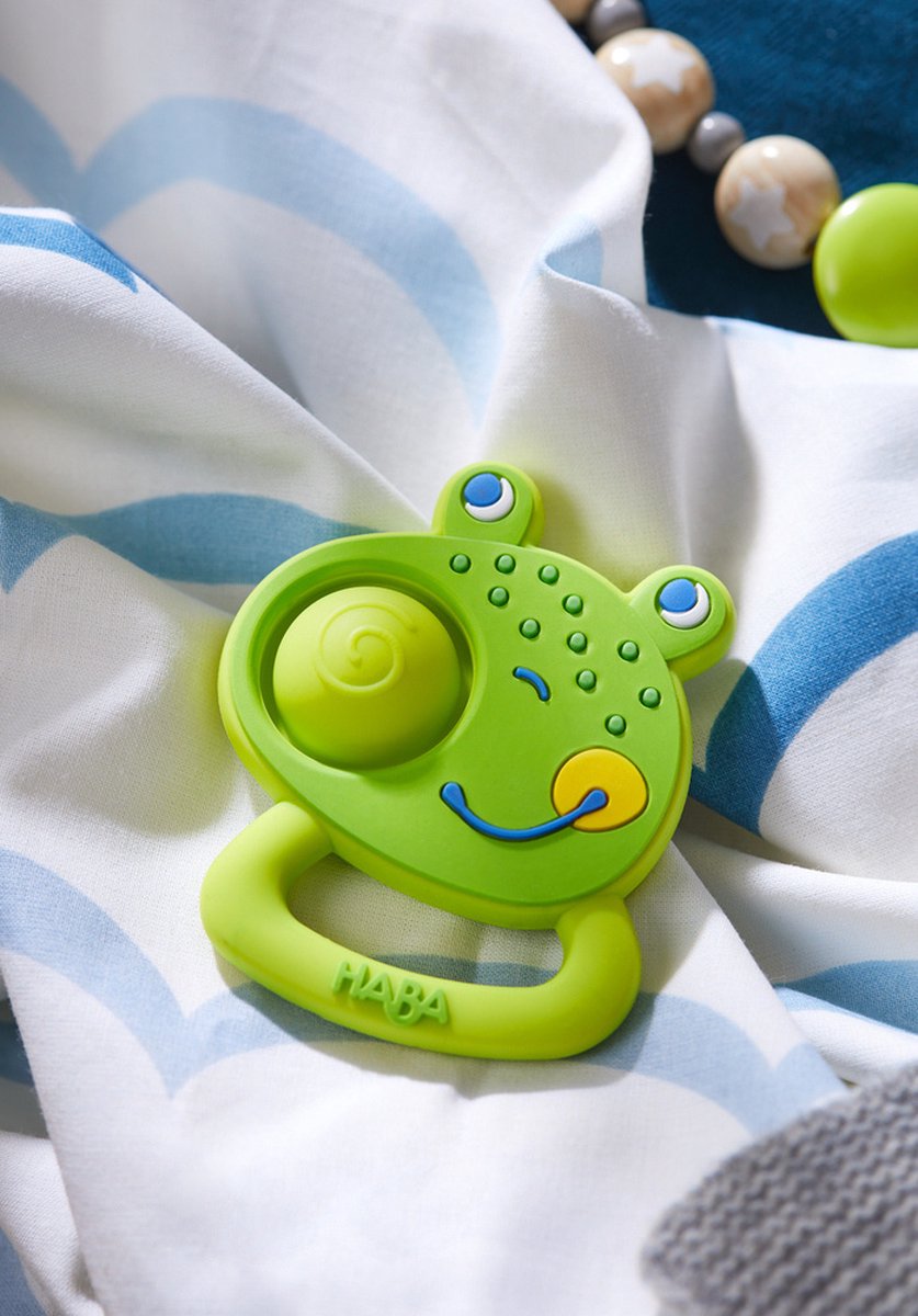 HABA Rammelaar Plopkikker - Groen