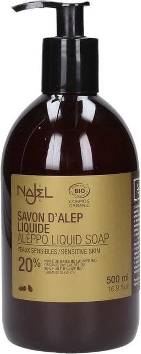 Najel Handzeep Aleppo Oliijf/laurier 500 Ml