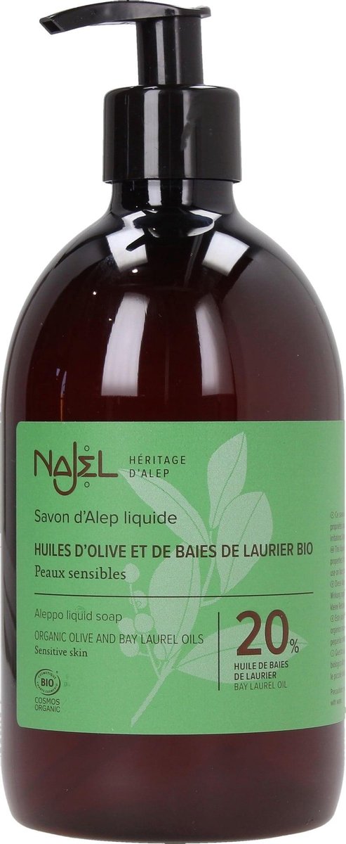 Najel Handzeep Aleppo Oliijf/laurier 500 Ml